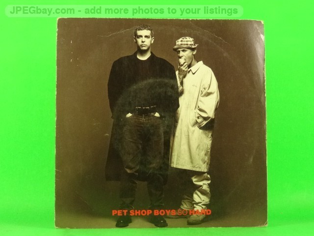 PET SHOP BOYS SO HARD (2) (137) 7" PARLOPHONE