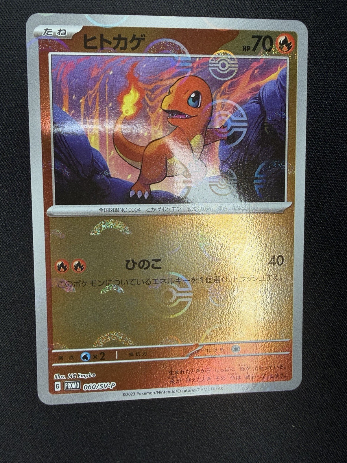 Carte promozionali Charmander Common Holo SV-P 060/SV-P NM