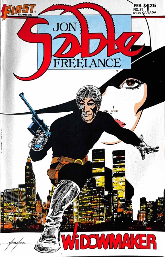Jon Sable Freelance #21 (1985) First Comics