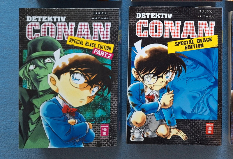 Detektiv Conan Special Black Edition Part 1 & Part 2 Manga Deutsch Gosho Aoyama
