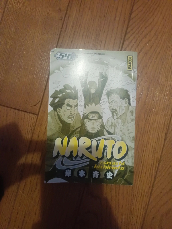 Manga Naruto Tome 54