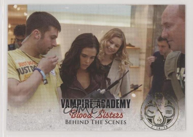 2014 Leaf Vampire Academy: Blood Sisters Gold dietro le quinte #81 0y59