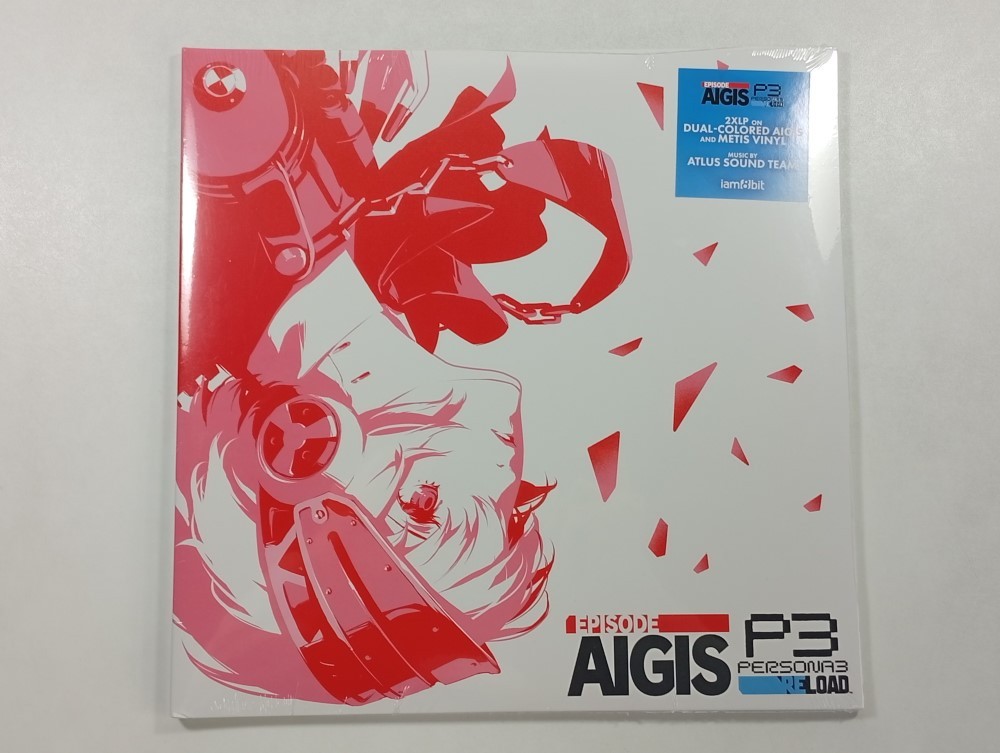 VINYLE PERSONA 3 RELOAD: EPISODE AIGIS (2LP YELLOW & RED AND BLACK) NEW
