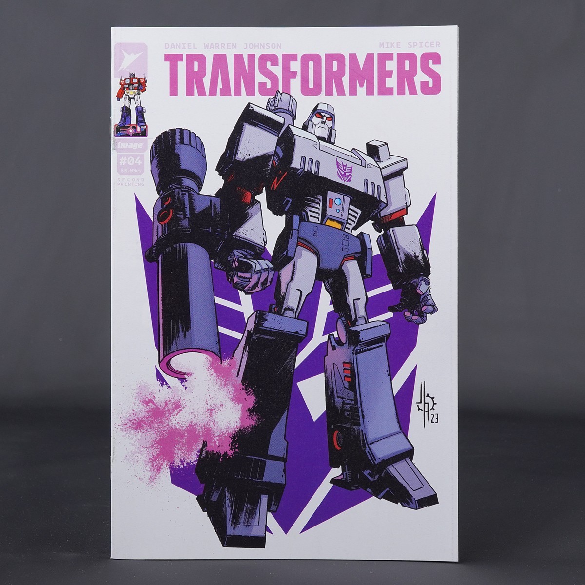 TRANSFORMERS #4 2nd ptg Cvr A Image Comics 2024 0124IM894 (CA) Howard 2610223