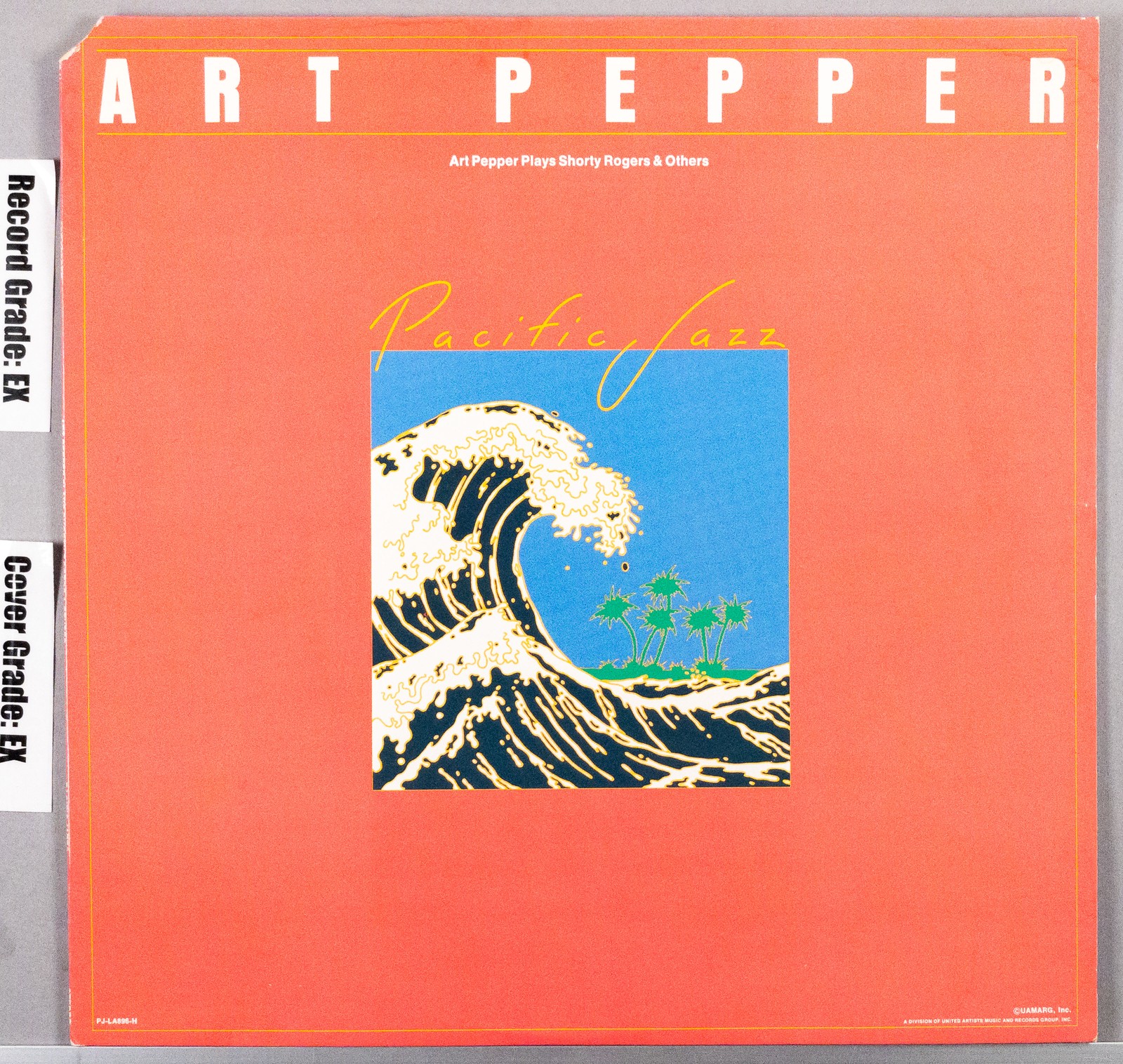 ART PEPPER - Art Pepper Plays Shorty Rogers & Others, 1978 LP : EX/EX