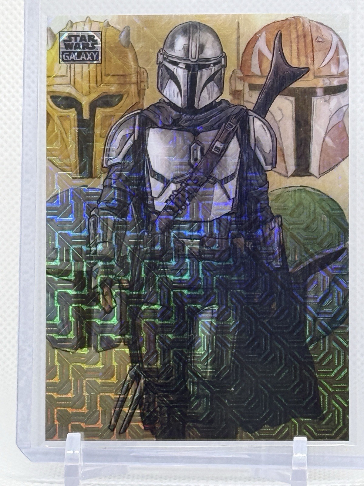 2024 Topps Chrome Star Wars Galaxy The Way of Mand’alor Mojo Refractor #30/50