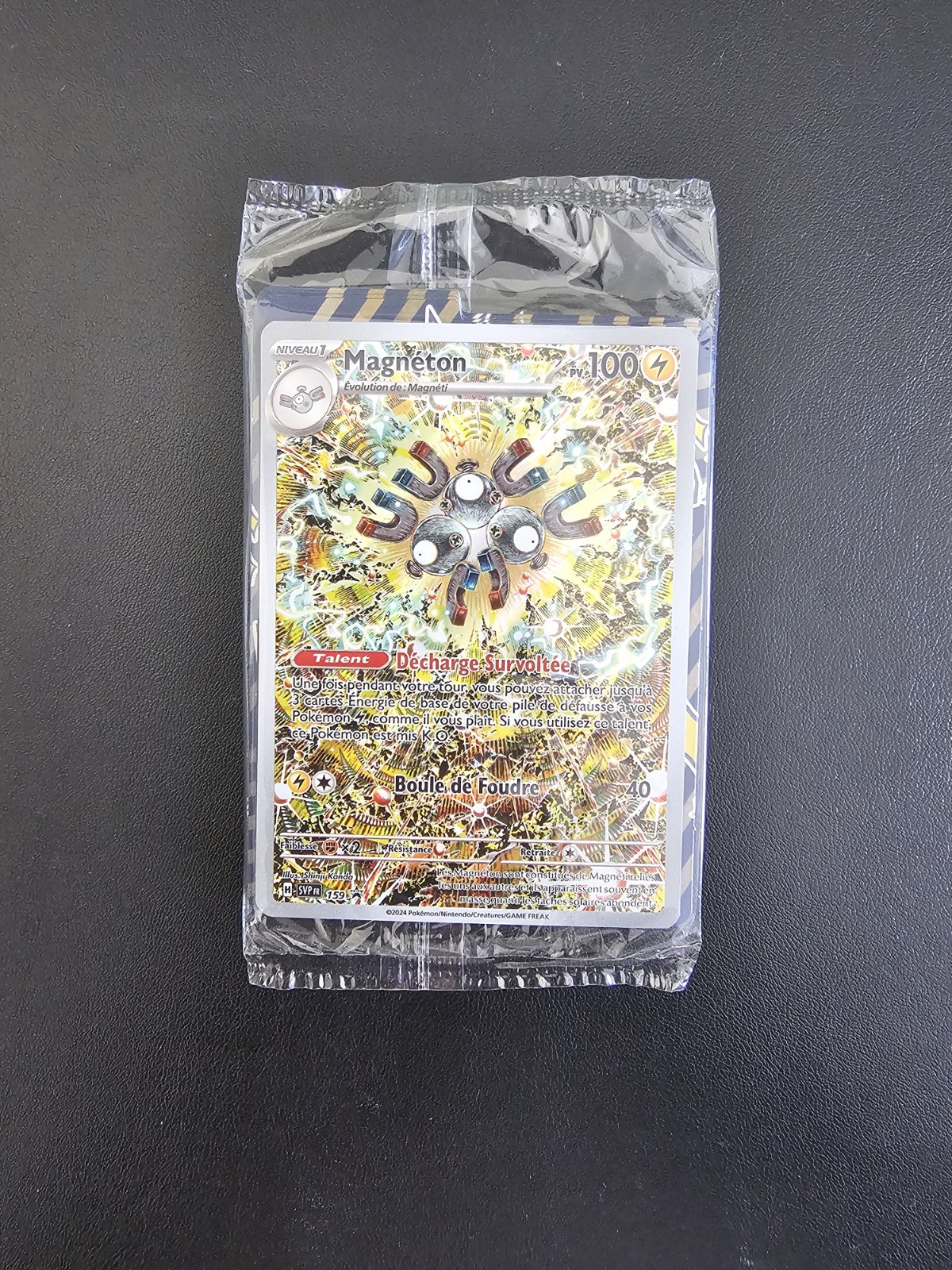 Carte Pokémon Magnéton SVP 159 Promo Etincelles Déferlantes EV8 FR Scellé