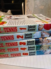 VIZ The Prince of Tennis Manga Lot Volumes 1-4& 6 Trade Paperback English Konomi