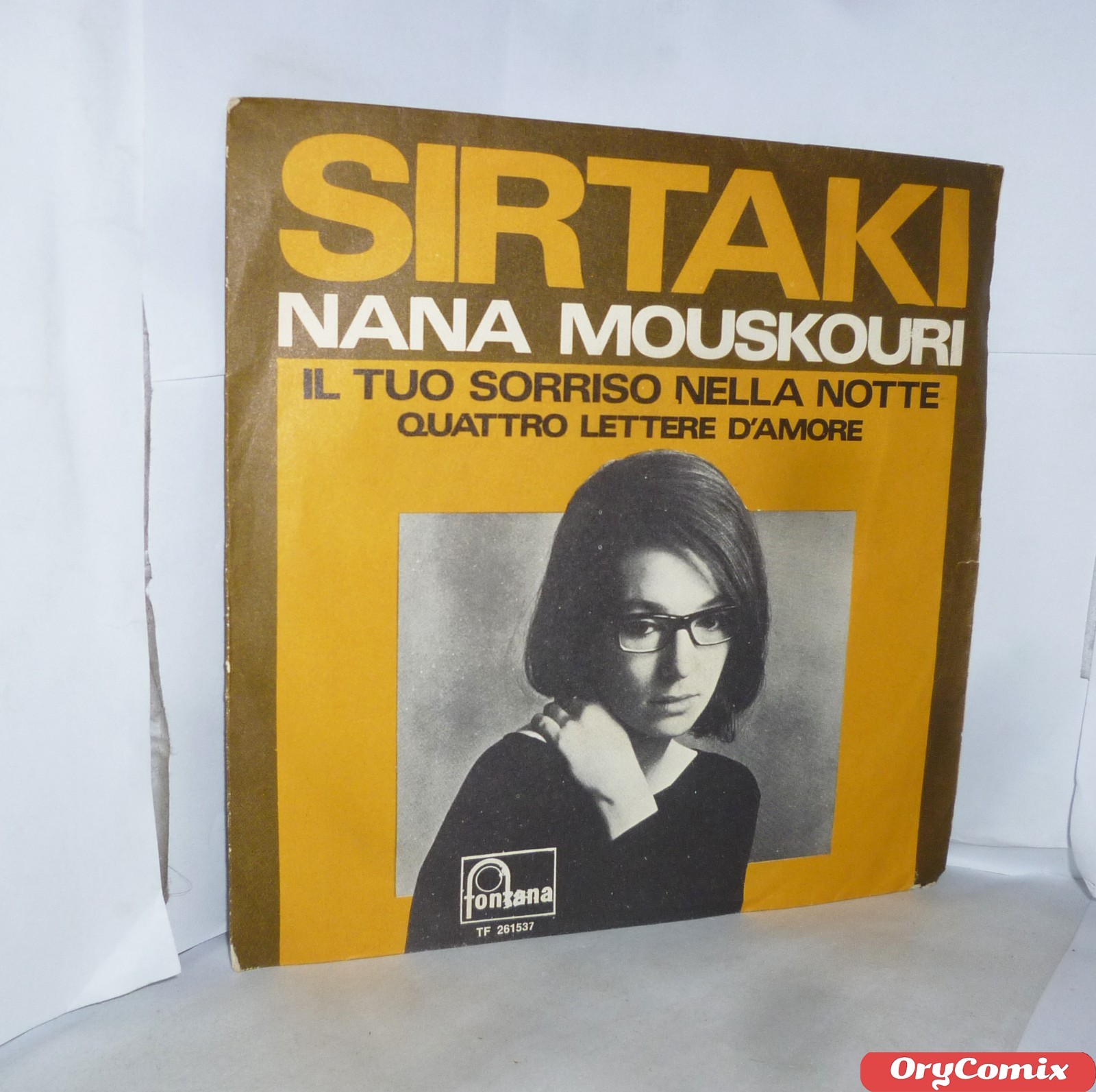 NANA MOUSKOURI - IL TUO SORRISO NELLA NOTTE - VINILE 7" POLLICI 45 GIRI RPM