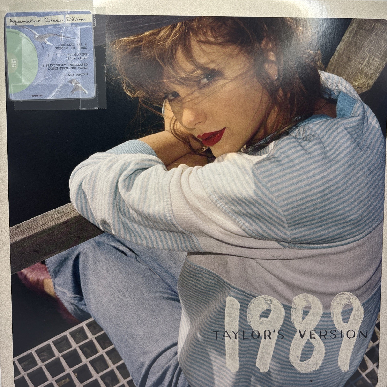 Taylor Swift – 1989 (Taylor's Version) 2xLP 2023 EX/EX Aquamarine Green Pop Rock