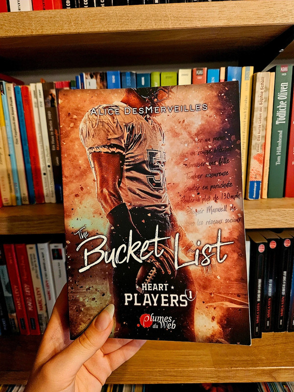Livre The Bucket List de Alice Desmerveilles, broché
