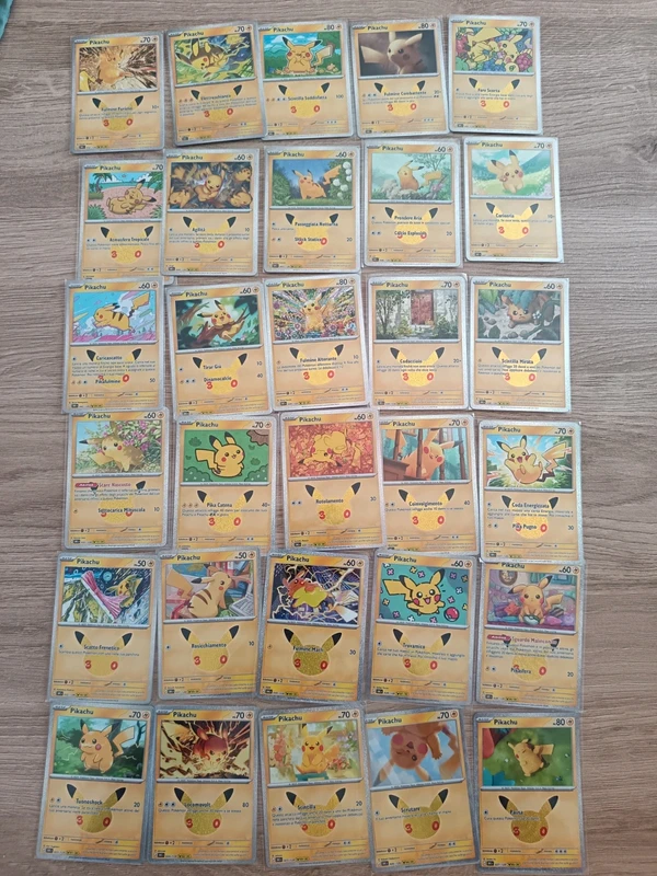 Pikachu 30th anniversario