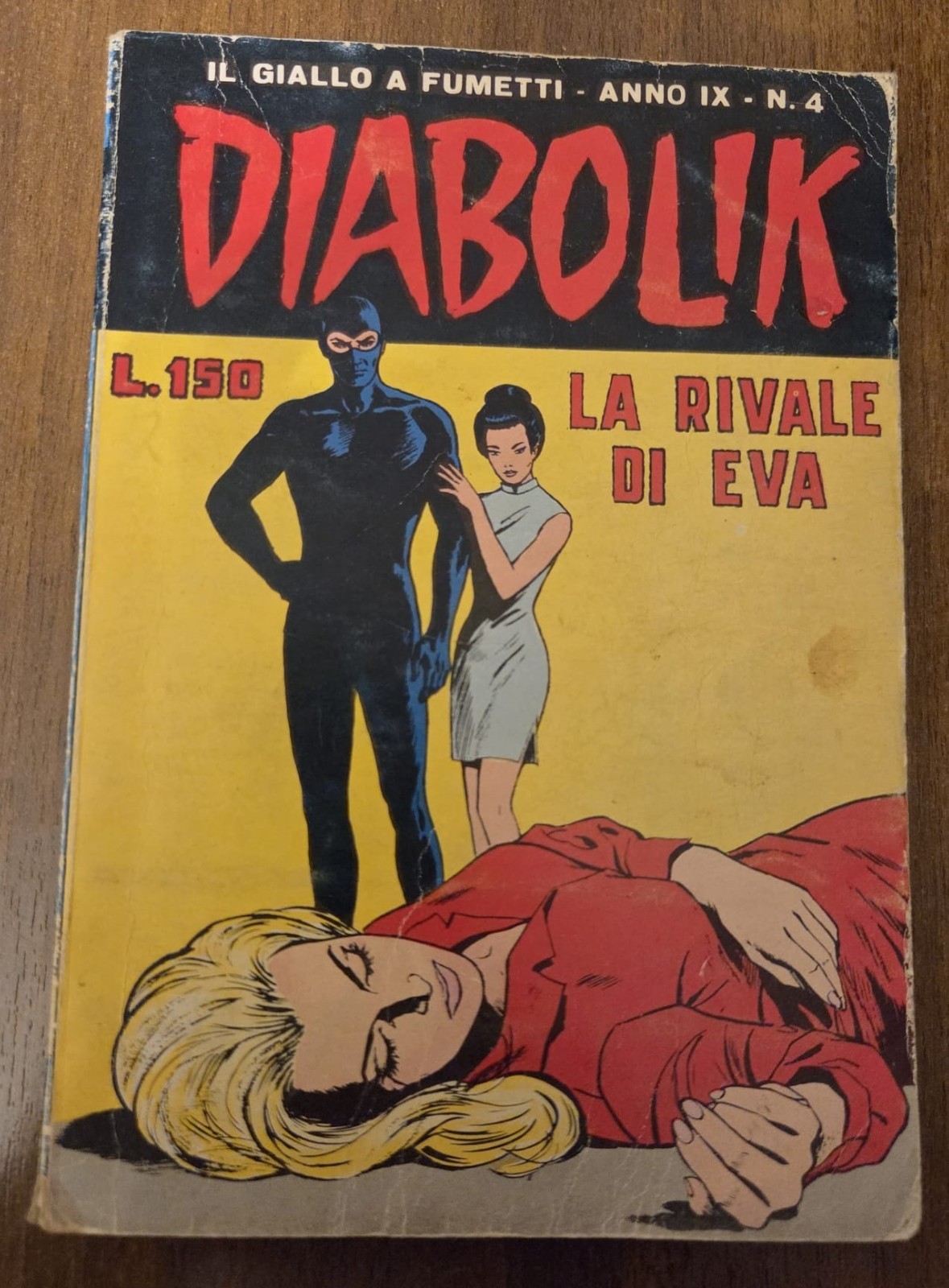 Diabolik Anno IX n.4 - La rivale di Eva