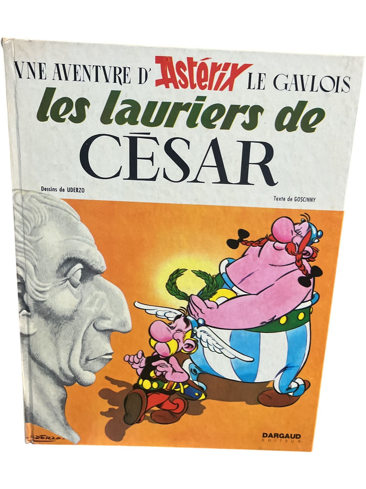 Les Lauriers de César Goscinny Uderzo Hardcover 1972 Asterix Comic