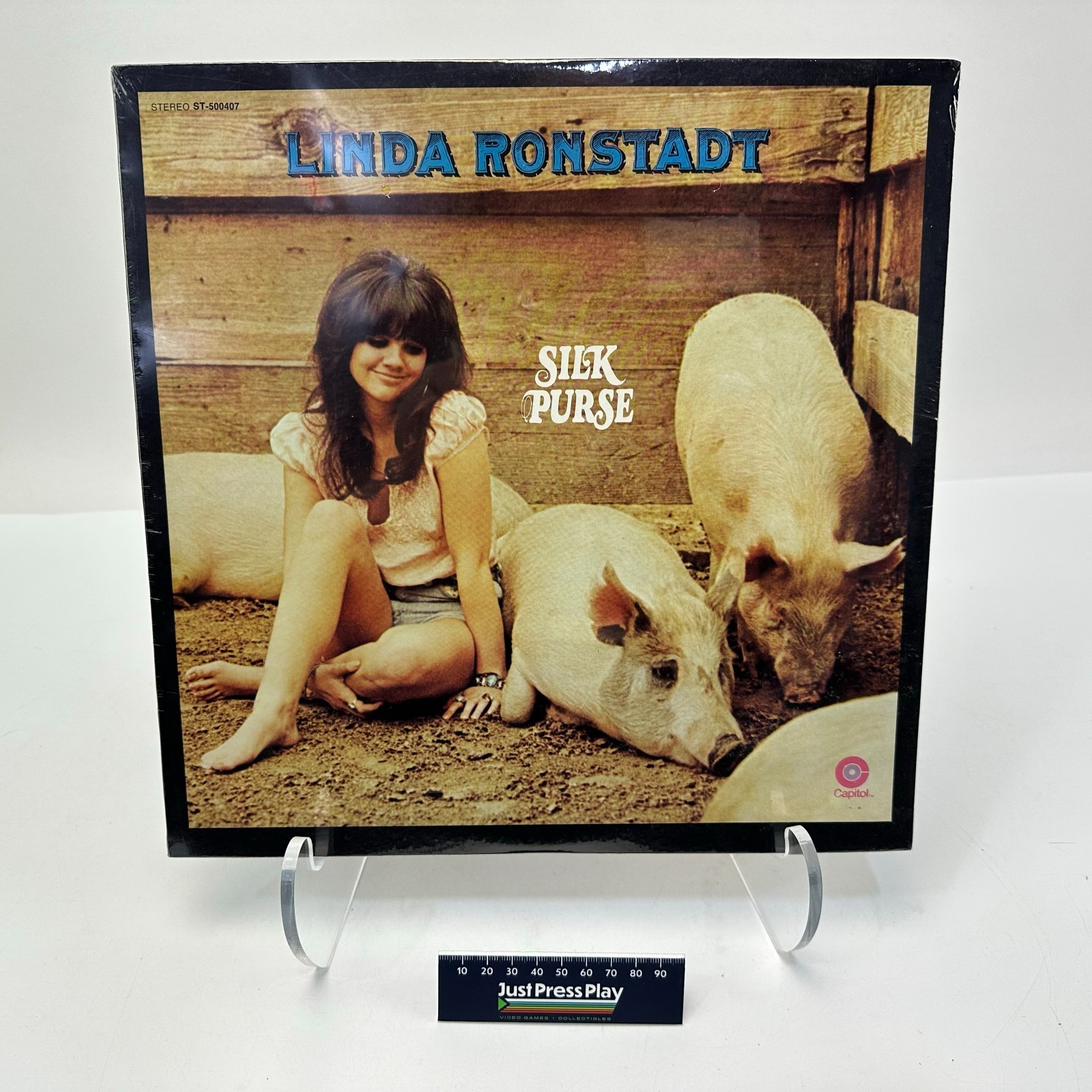 New Sealed Linda Ronstadt Silk Purse 12" Vinyl Record ST-500407