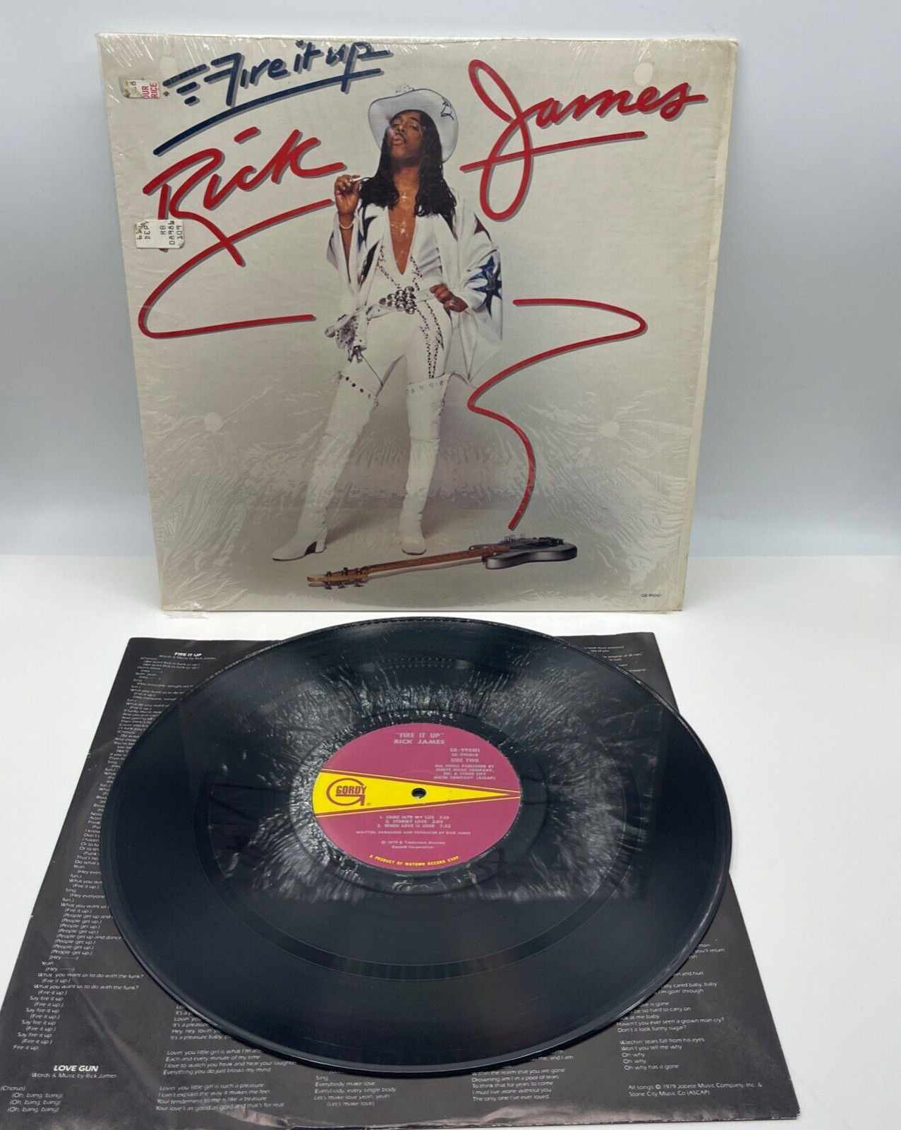 Rick James Fire It Up LP 1979 Gordy G8-990M1 Vinyl Record