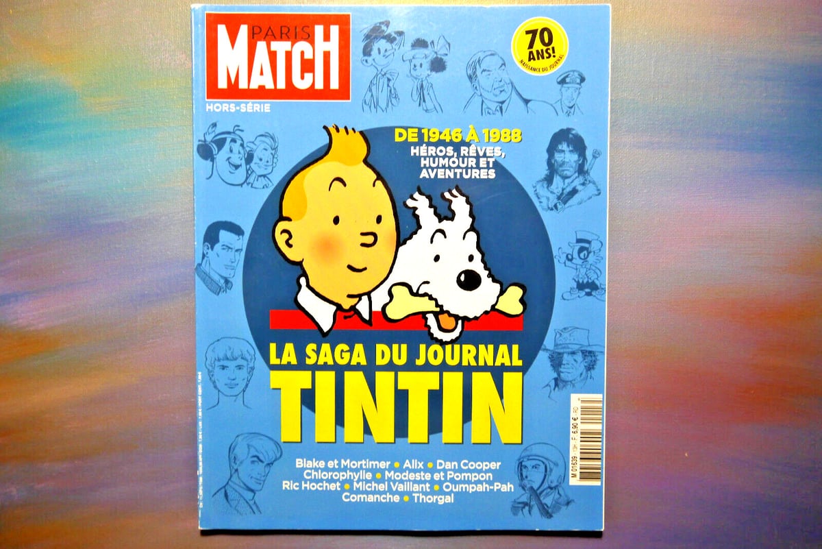 LA SAGA DU JOURNAL TINTIN - Paris-Match hors-série 2016