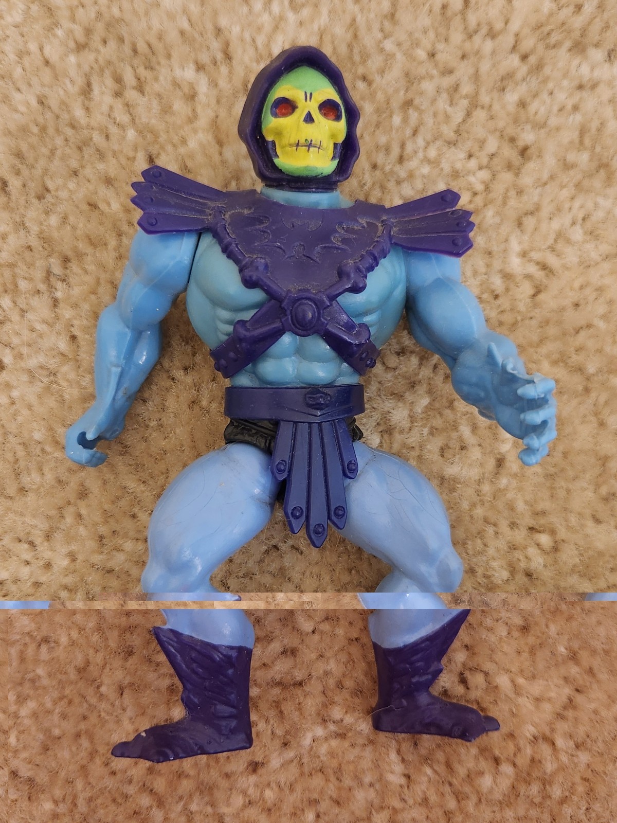 SKELETOR MASTERS OF THE UNIVERSE MOTU VINTAGE 1983 MATTEL