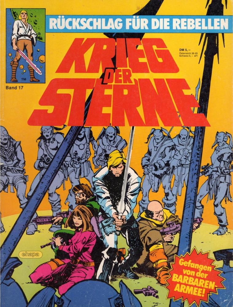 Guerra delle Stelle 17 (Z1-2/2), Ehapa