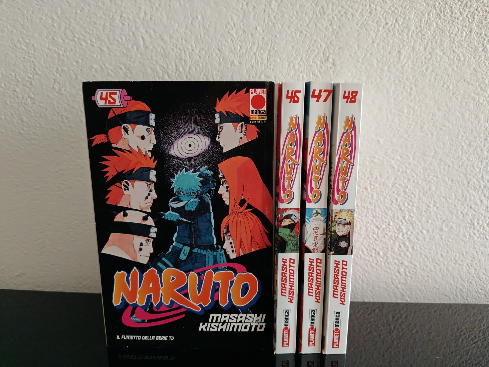 Planet Manga Naruto Lotto Manga Vol. 45-48 Masashi Kishimoto Naruto Uzumaki