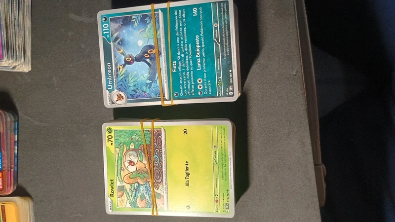 Lotto 167 carte Pokemon
