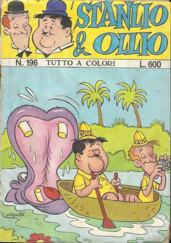 nuovo STANLIO & OLLIO n° 196 (Foto Editivu, 1983)