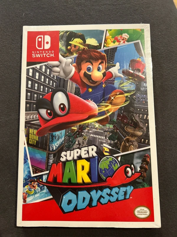 Super Mario Odyssey Lösungsbuch FR NEU