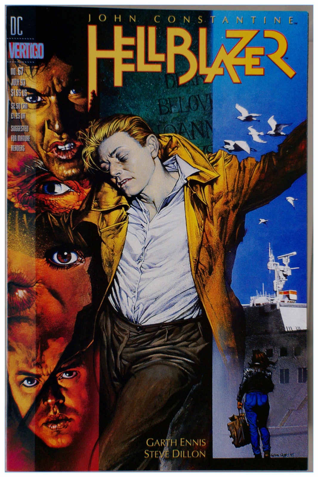 Hellblazer #67 1993 DC/Vertigo Comics VF+ Comic Book