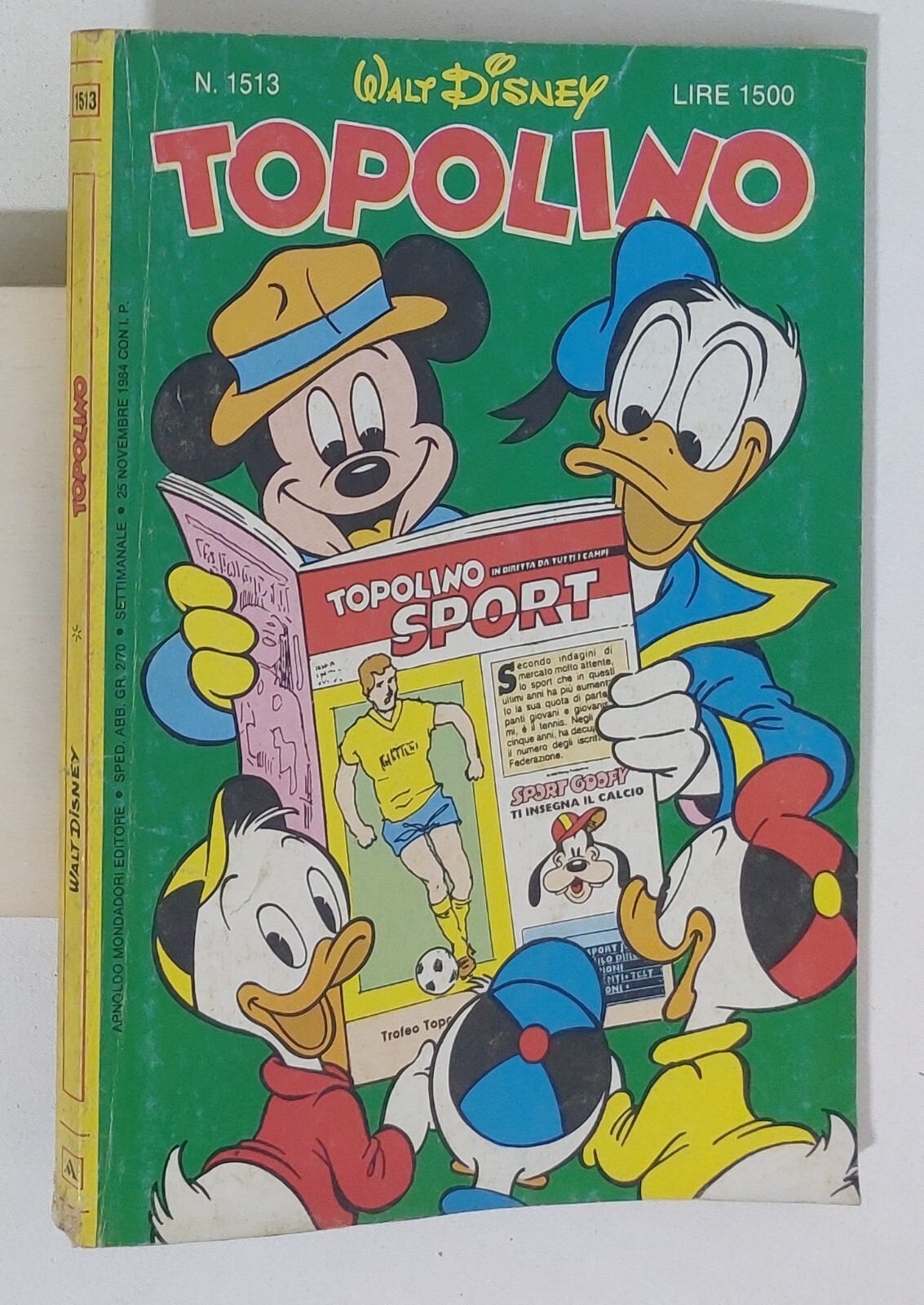 65094 TOPOLINO libretto n. 1513 - Mondadori 1984