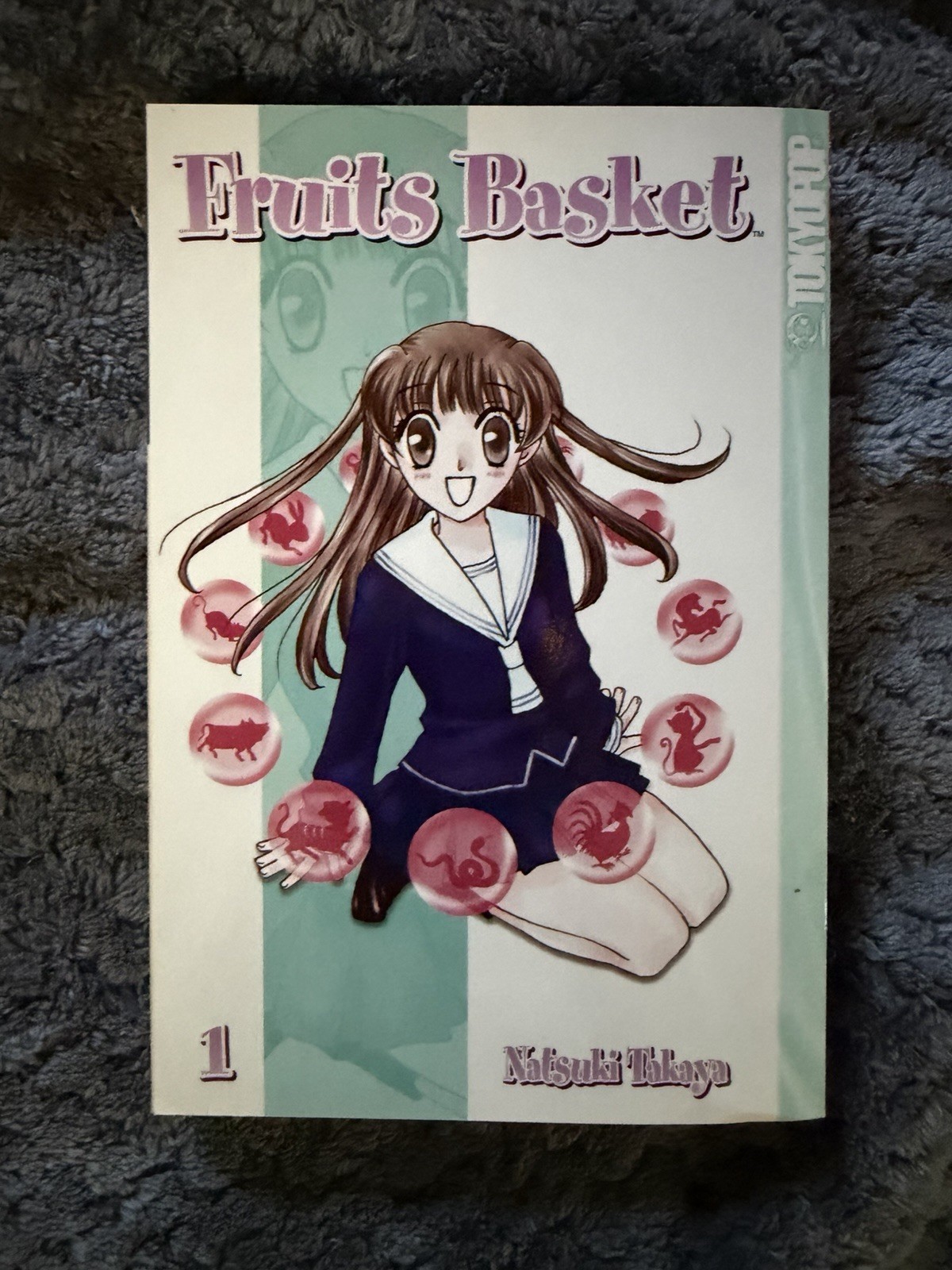 Fruits Basket Volume 1 Manga Libro Inglese Prima Stampa 2004 di Natsuki Takaya
