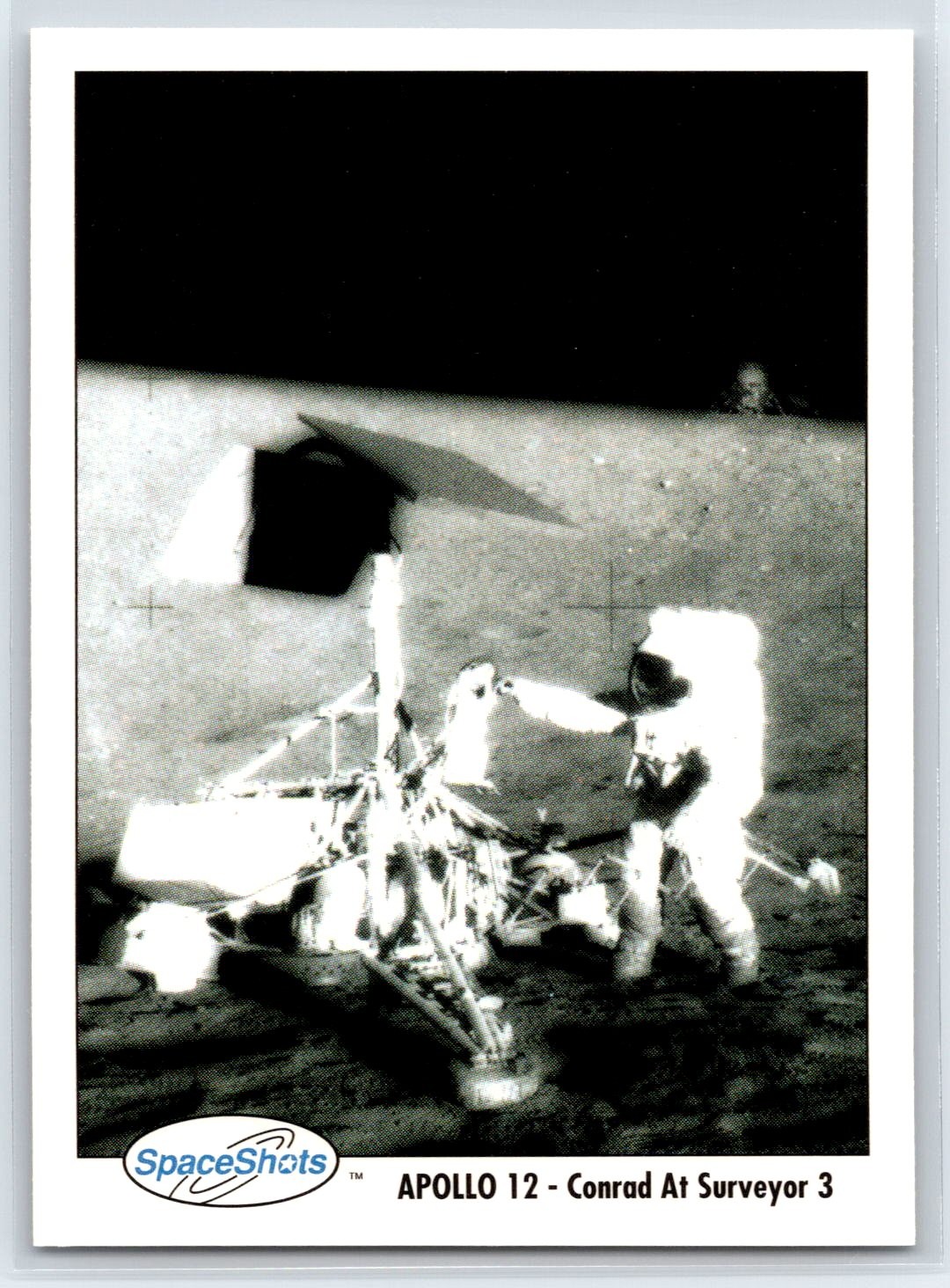 1990-92 Space Ventures Space Shots Apollo 12 - Conrad At Surveyor #0168