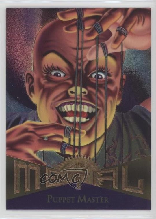 1995 Fleer Marvel Metal Puppet Master #38 4et