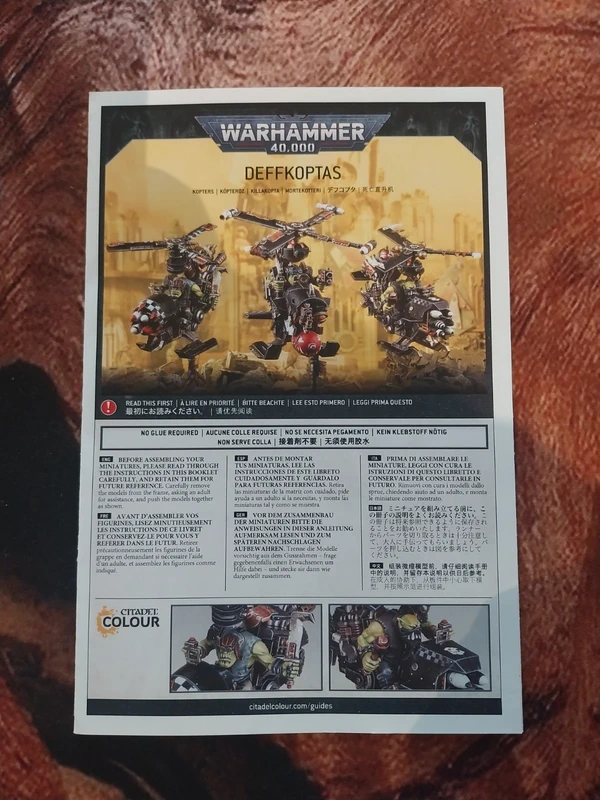 Warhammer 40K Ork Deffkopta's