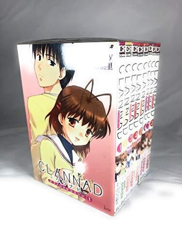 Manga giapponese CLANNAD vol. 1-8 Set Completo Chiave Fumetti Ufficiale