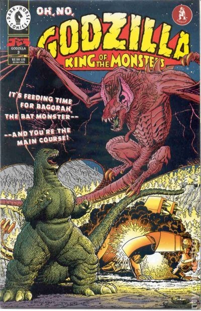 Godzilla #3 VF- 7.5 1995 Immagine Stock
