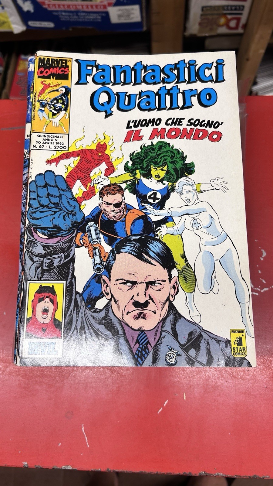 Fantastici Quattro n.67 L'uomo che sognò il mondo 1992 Star Comics ita colori