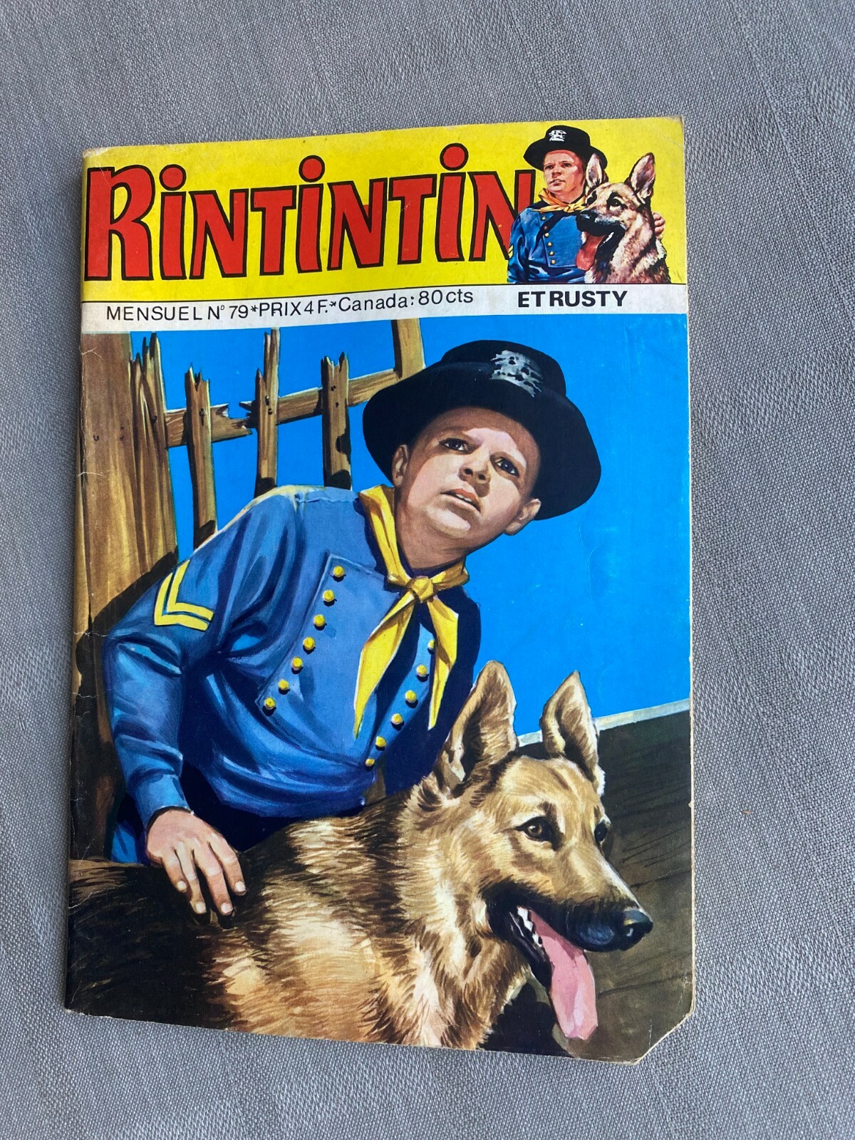 RIN TIN TIN N°79 2A SERIE 1976 IN BUONE CONDIZIONI