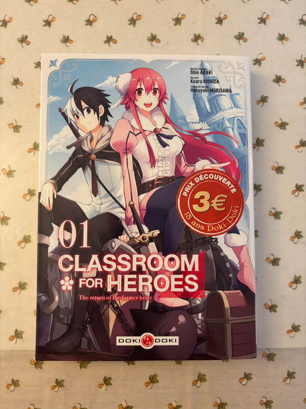 📚 Classroom for Heroes – Manga