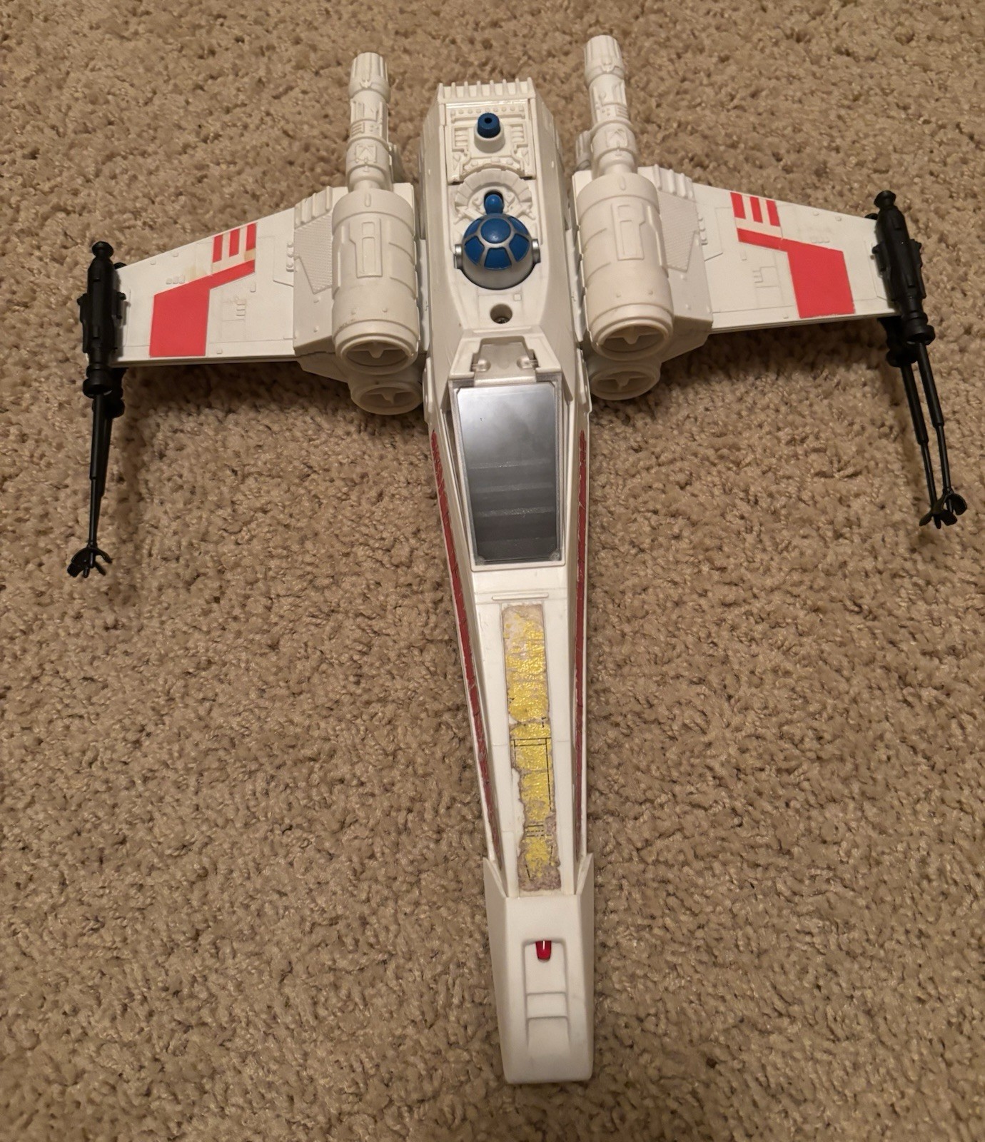 STAR WARS KENNER X-Wing Fighter 1978 Completo funzionante originale P17