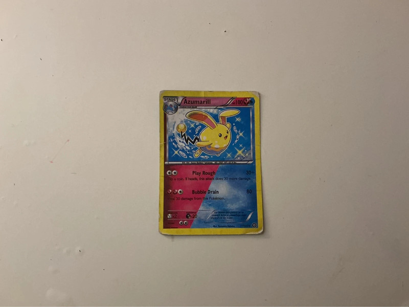 Carta antigua de pokemon