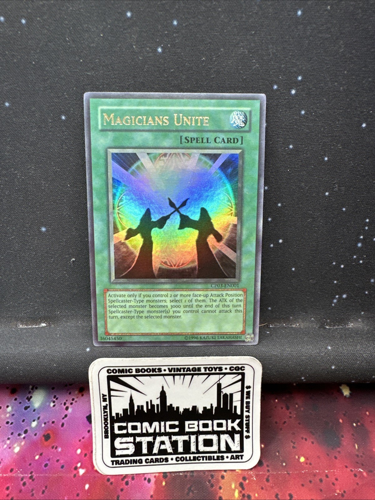 Magicians Unite CP03-EN001 2007 Konami Ultra Rare Champion Pack 3 English KD