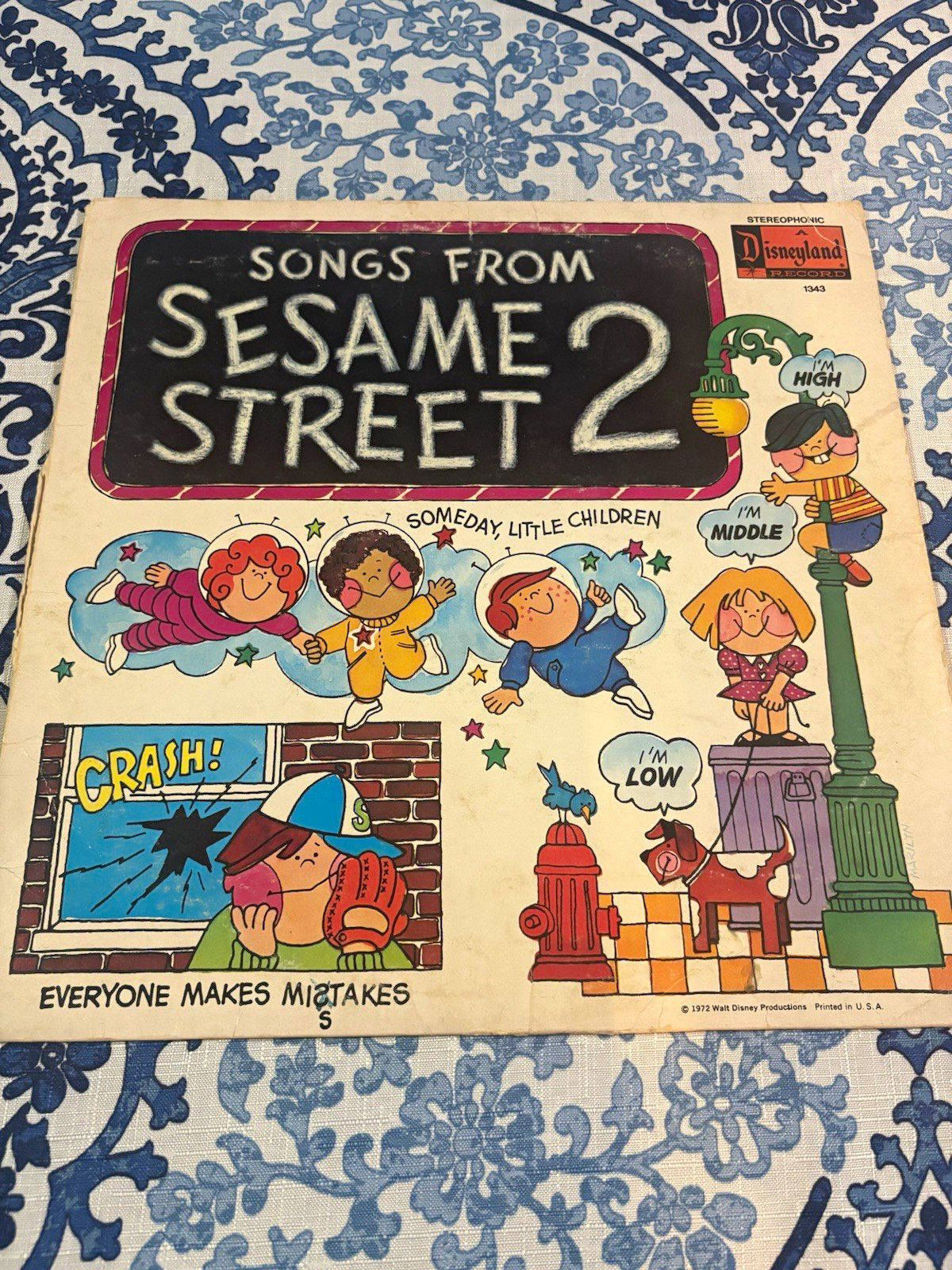 1972 vinyl LP "Songs From Sesame Street 2