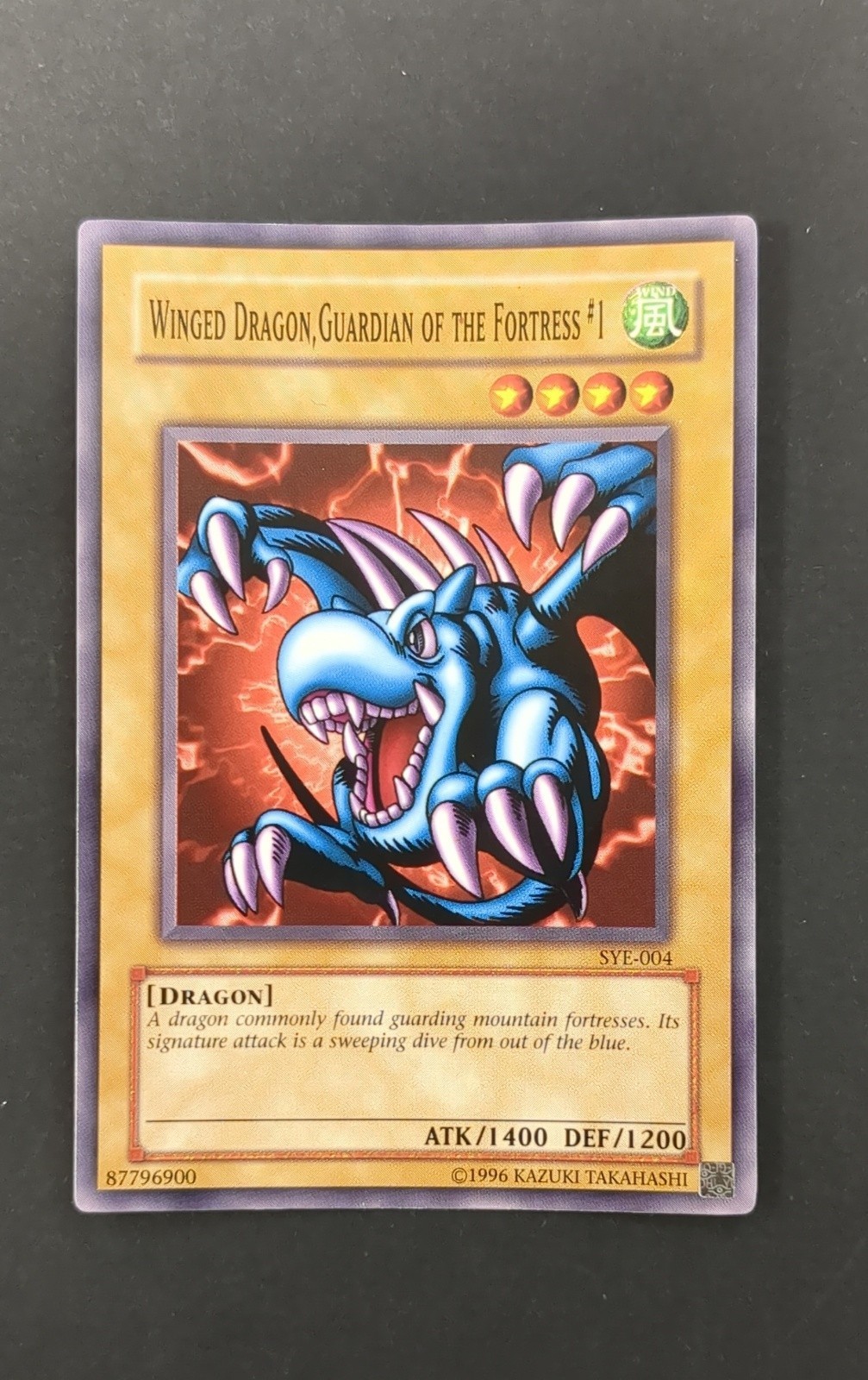 YuGiOh TCG: Winged Dragon, Guardian of the Fortress #1 Sye-004