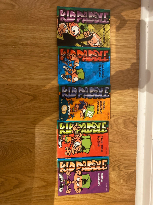 Séries de livre kidpaddlle
