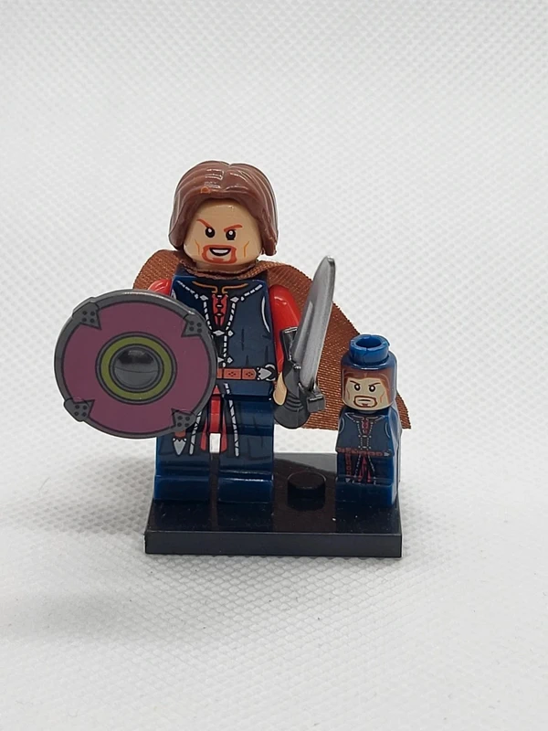 Figurine type Lego - Le Seigneur des anneaux - Boromir (Lego-style Figure - LOTR - Boromir)