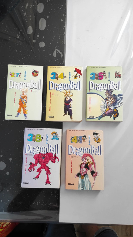 🐉 Lot 27€ ou achat à l'unité possible dragon ball pastel tomes 27 34 35 38 41 bon état dbz z goku