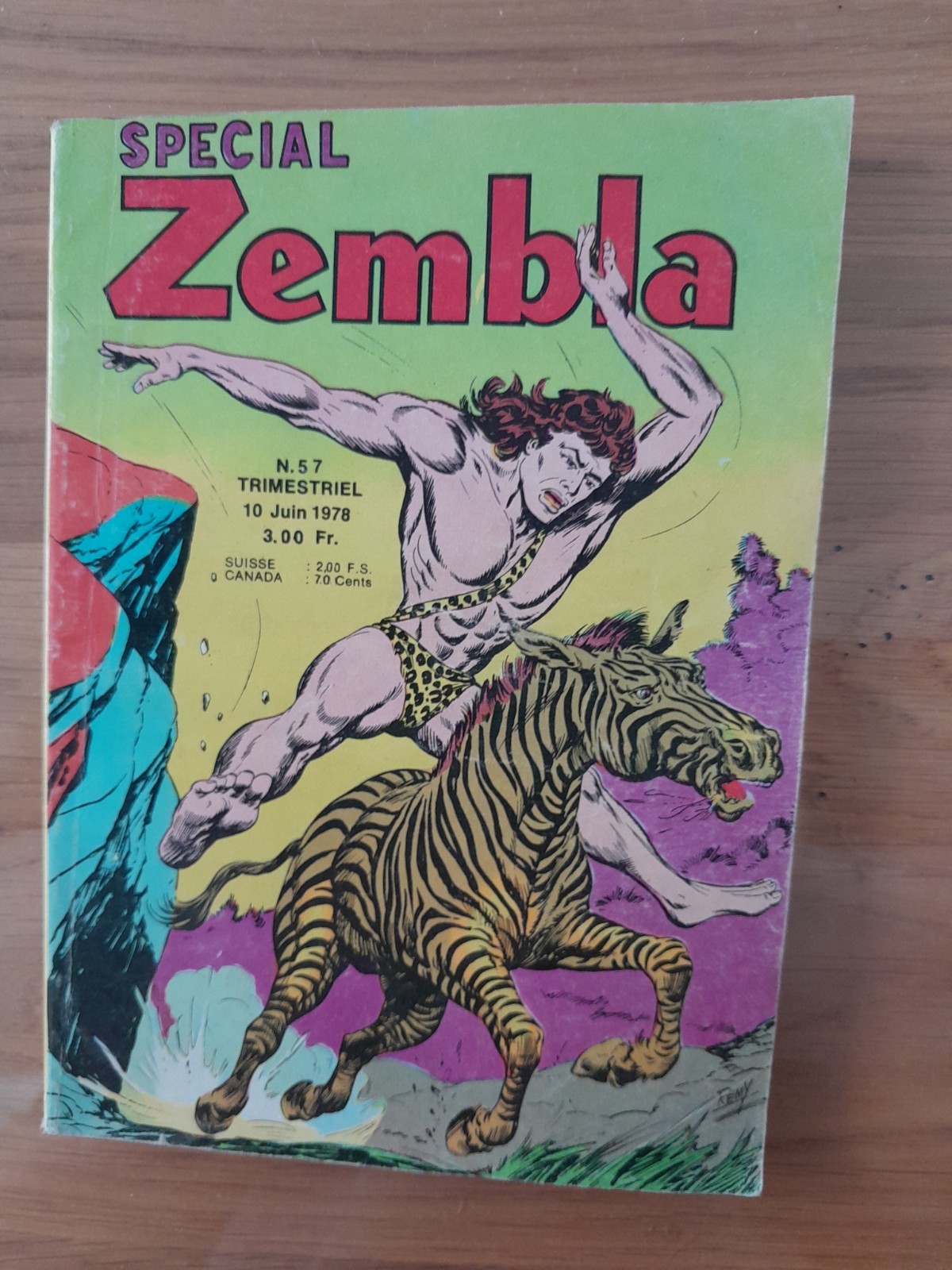 SPECIAL ZEMBLA    N°57    LUG    1978    TBE