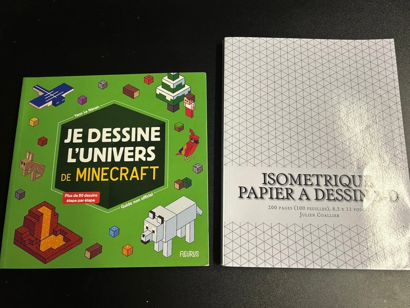 Lot pour dessiner Minecraft