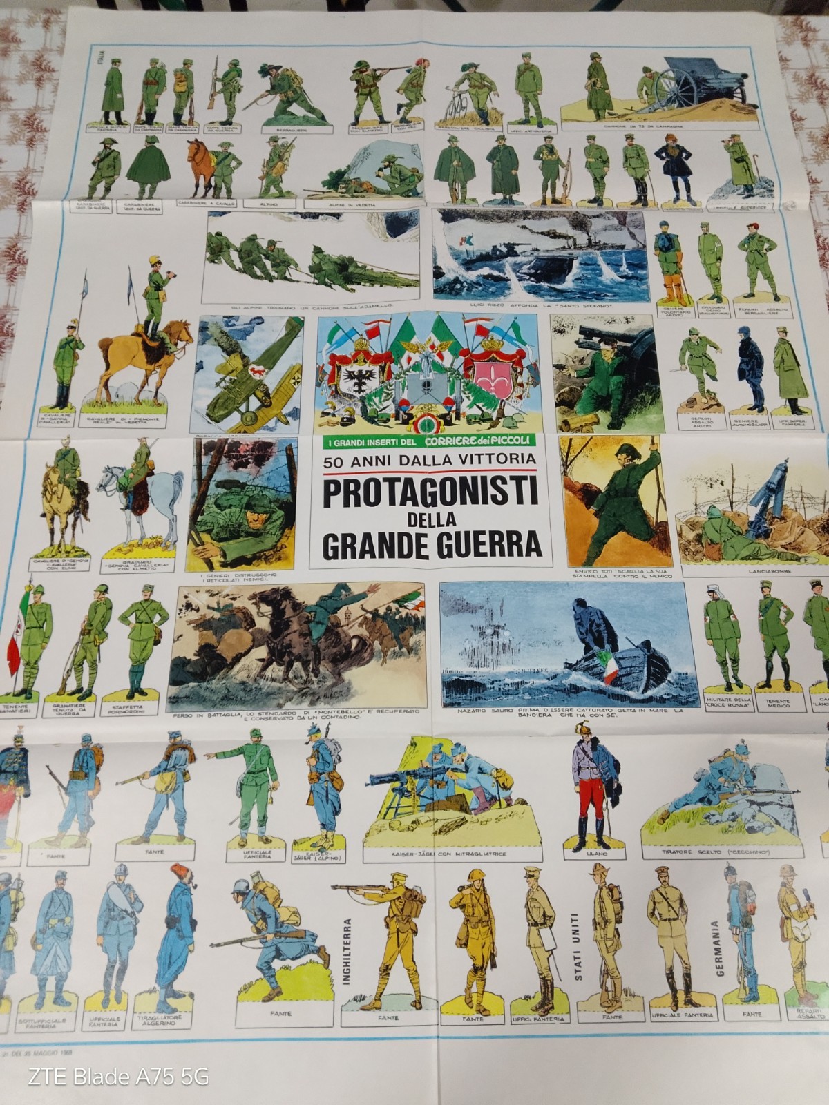 Poster Originale 1968 Corriere Dei Piccoli