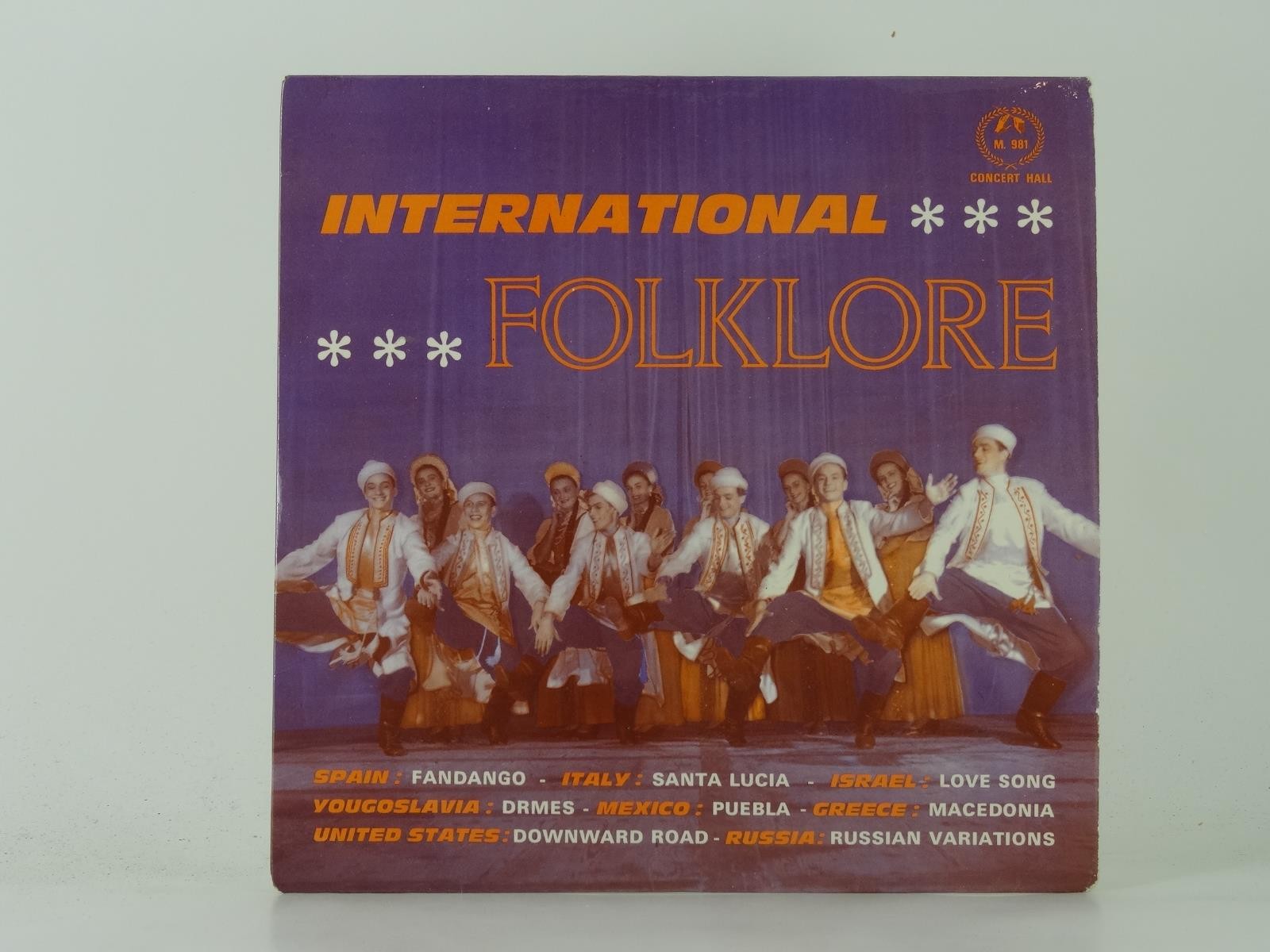 INTERNATIONAL FOLKLORE SPAIN: FANDANGO (39) 8 Track 7" Single plus Picture Sleev